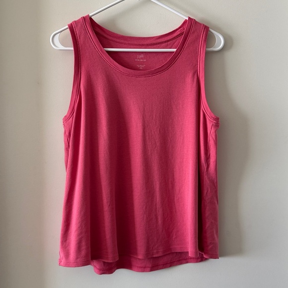 J. Jill Tops - J. Jill Pima Cotton Back-Pleat Tank